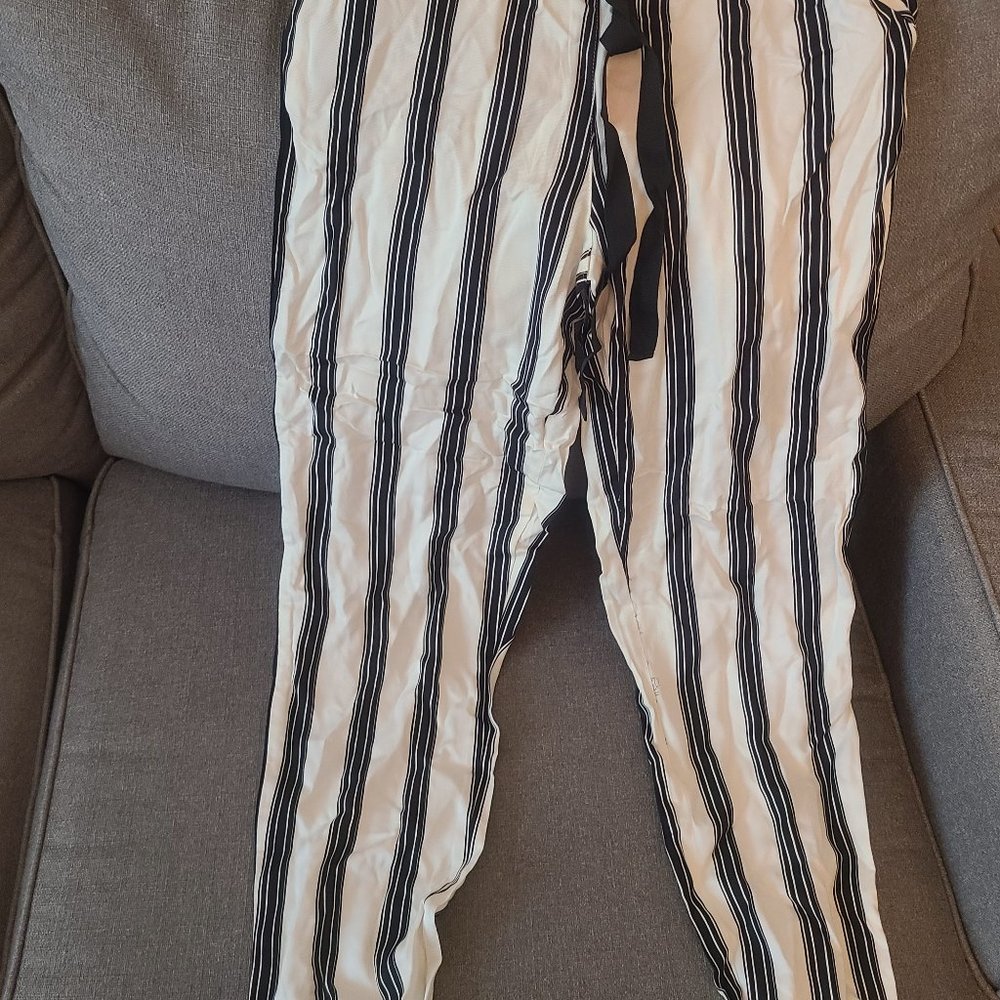 NWT MANGO Basics Pantalon Pants Fluido Sz XS